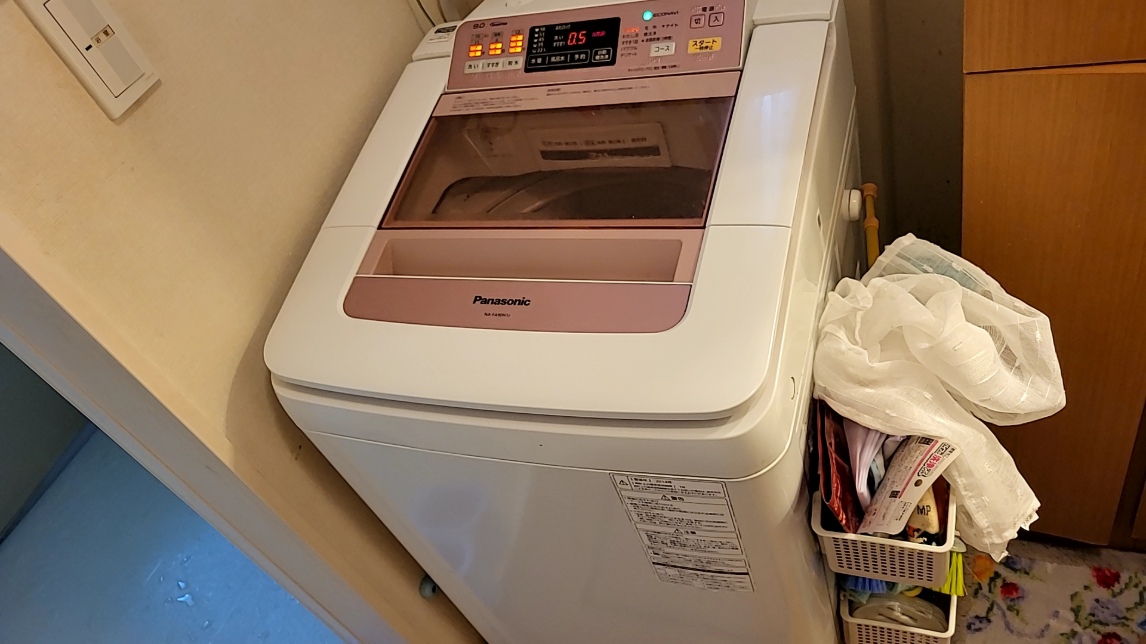 名古屋市北区パナソニック洗濯機給水エラー修理